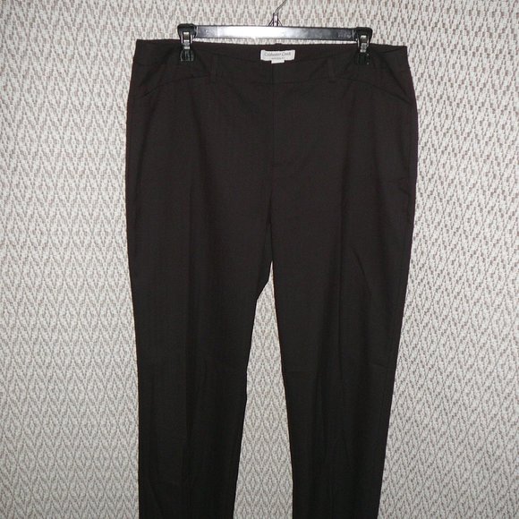 Coldwater Creek Brown Trouser Pants 14 - Picture 11 of 11